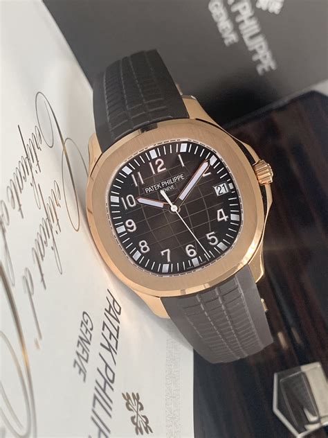 patek philippe aquanaut 5167a rose gold|patek philippe aquanaut strap price.